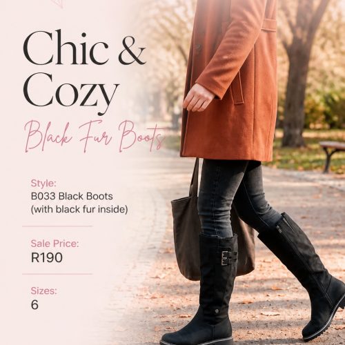 B033 black boots