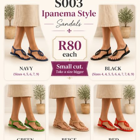 S003 Ipanema style sandals