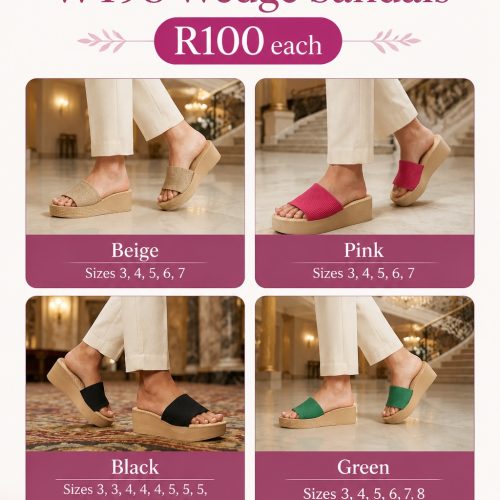 W198 soft sole wedges