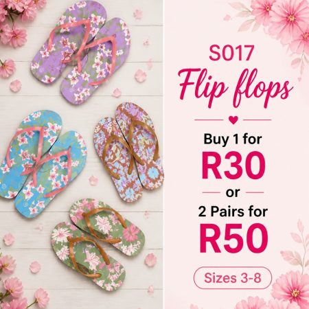 S017 Ladies Flip Flops