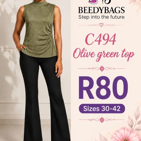 C494 olive green top