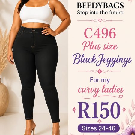 C496 black Jeggings